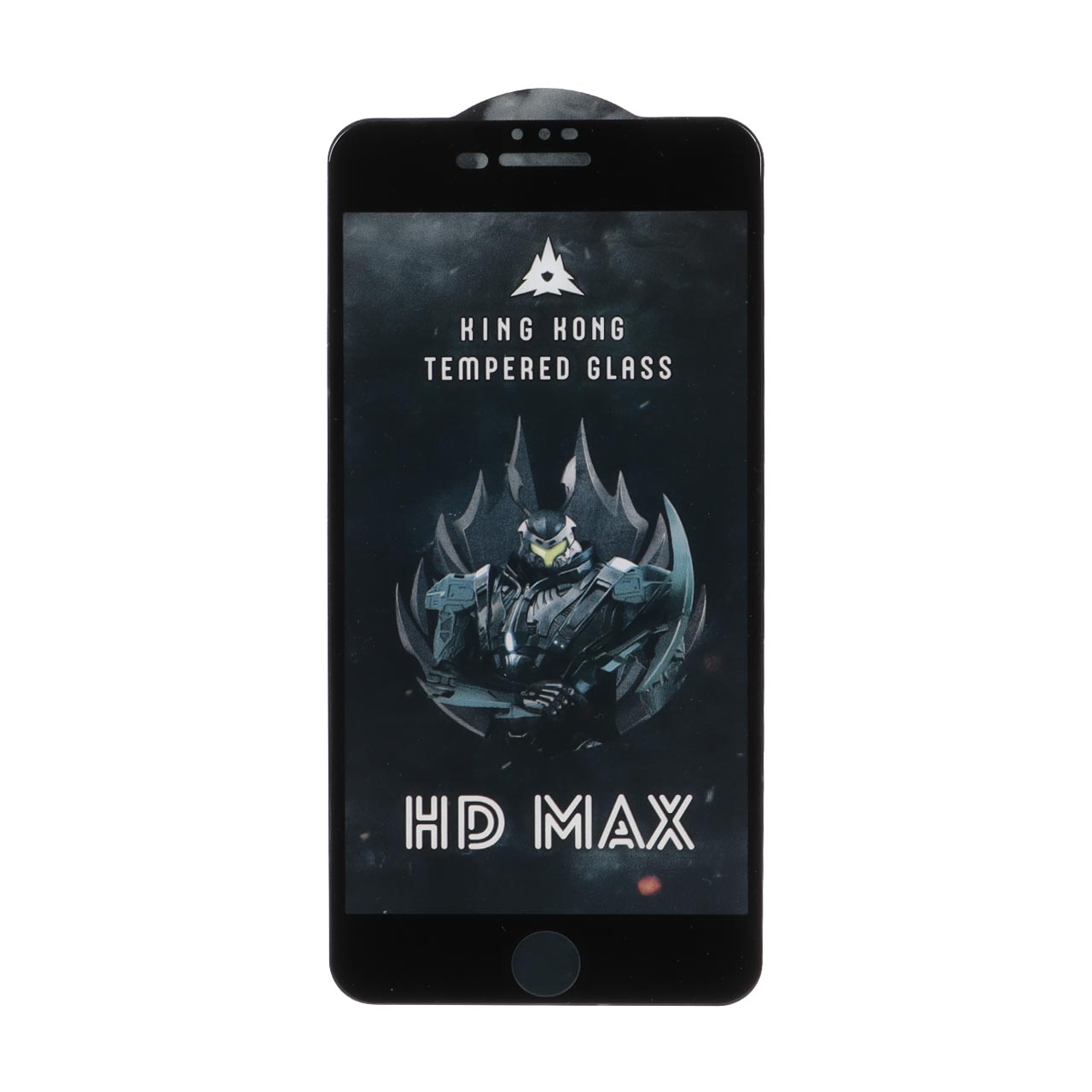 محافظ صفحه نمایش شیشه ای HD MAX مدل Apple iPhone 6 ‌Plus / iPhone 6S Plus / iPhone 7 Plus / iPhone 8 Plus - مشکی - NTC